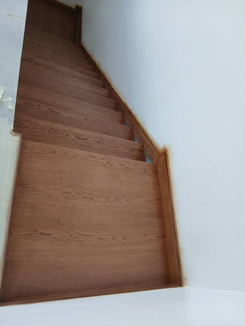 کف پله چوبی دوبلکس 